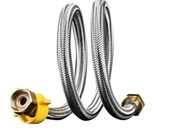 Factory Stainless Steel Metal Corrugated Stainless Steel Gas Hose Flexible Gas Pipe For Natural Gas