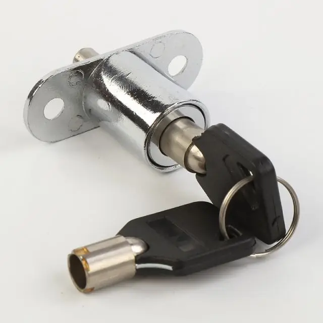 Zinc alloy cylinder hardware fitting cabinet push lock