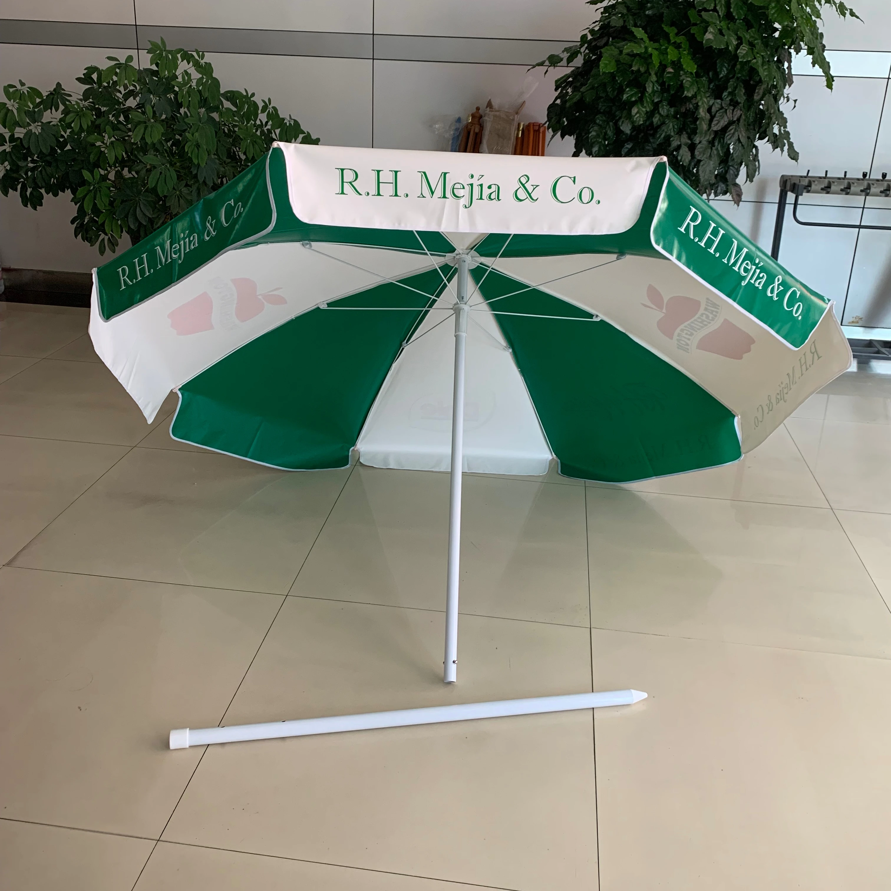 Sublimation Heat Transfer Printing Beach umbrella patio umbrella sea umbrella outdoor sombrilla parasol