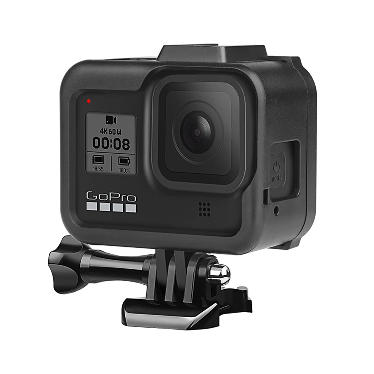 Защитная рамка для Go Pro 8, черный чехол, аксессуары для экшн-камеры, корпус для Gopro Hero 8