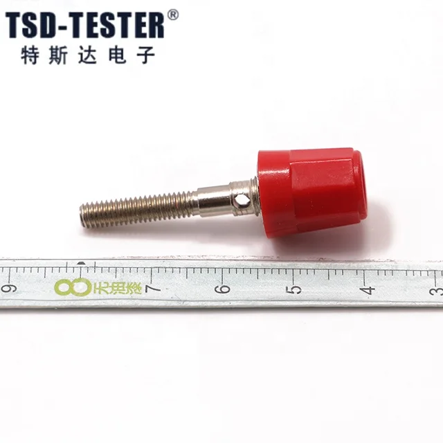 5 colors Nickel Plated Speaker Terminal Binding Post Banana Plug Socket Amplifier Connector for 4mm Banana plug