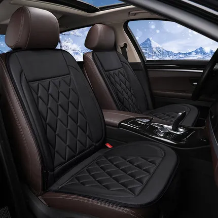 Wholesale Breathable Comfortable Durable Leather Car Seat Cover with Heating tube