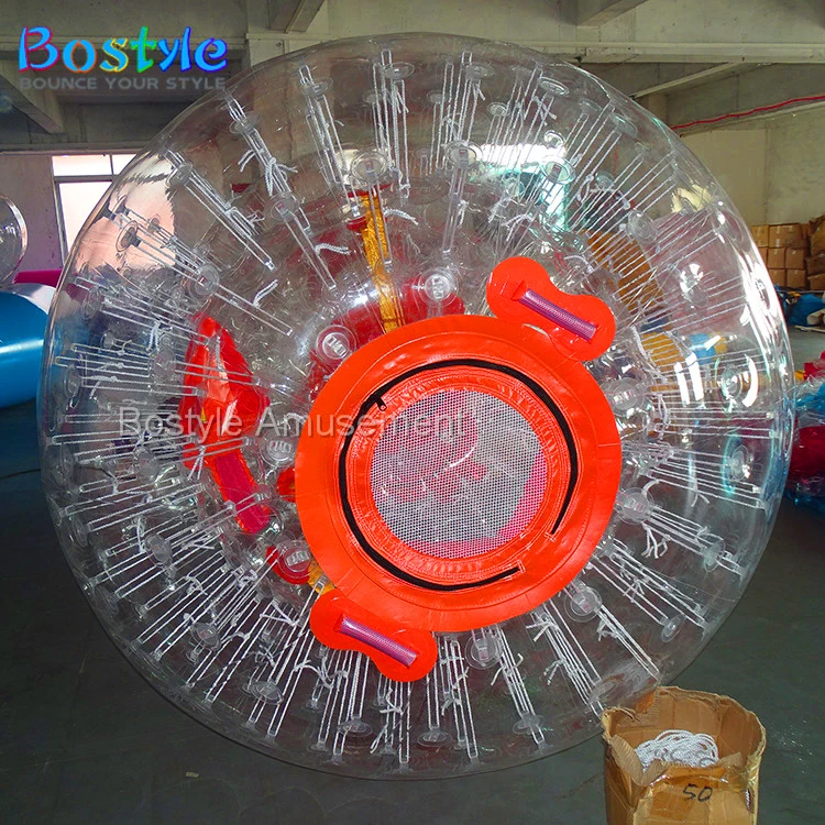 Customized inflatable zorb ball, inflatable ground zorb ball, inflatable body zorbing ball for sale