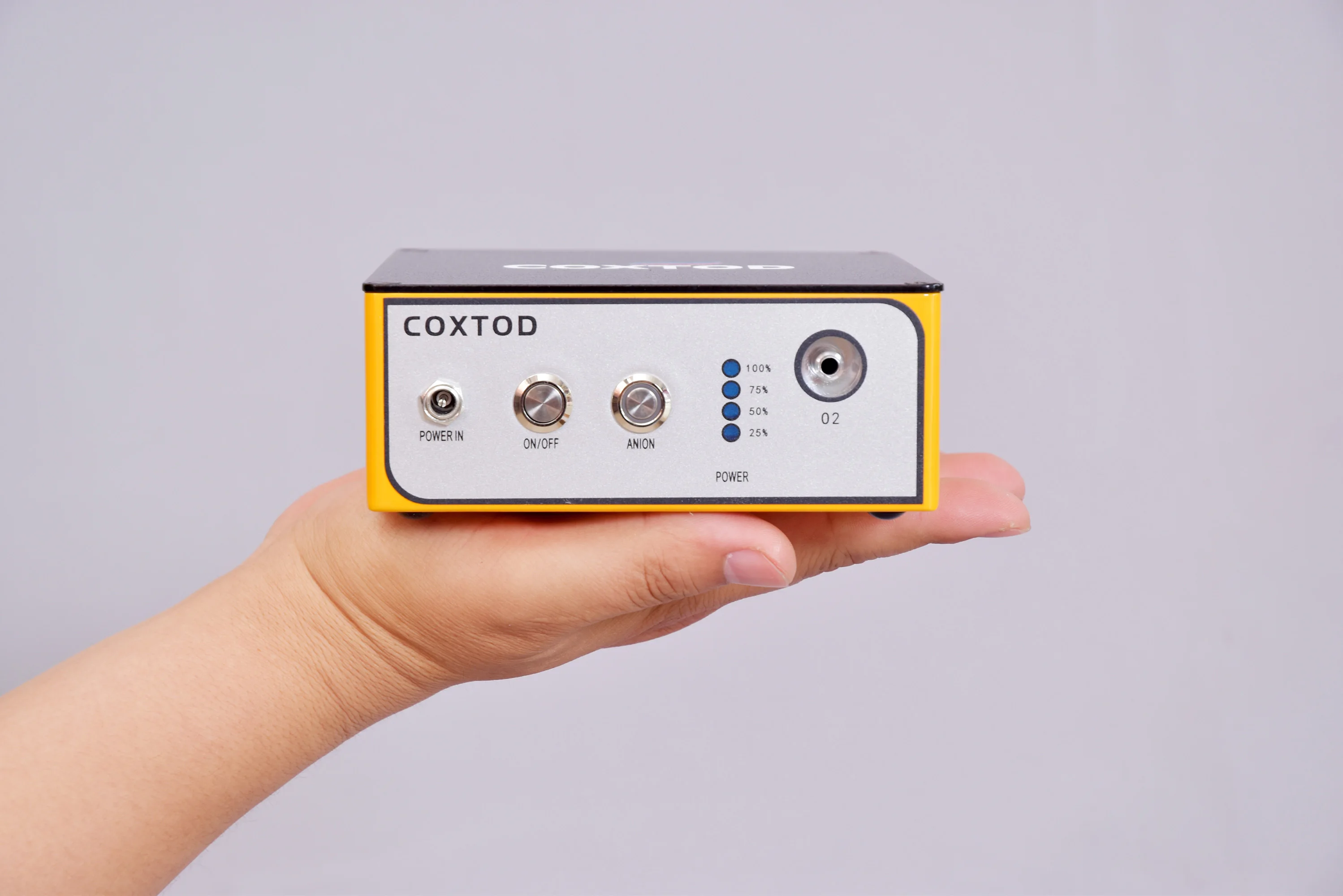 COXTOD Mini Oxygen Device 8 Hours Battery Oxygen Generator 24 Hours Continuous Oxygen Making Machine Anion O2 Bar