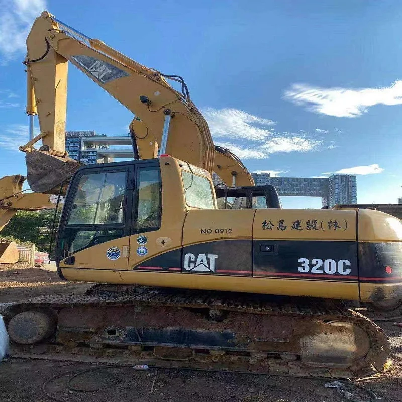 Used  CAT 320C  Excavator  20Ton Caterpillar 2021 Year  caterpillar  Second-hand  excavator tractors