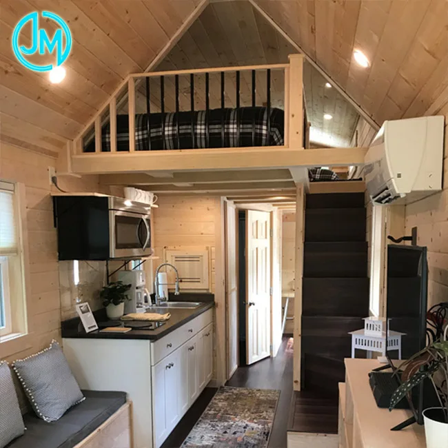 AS/NZS Standard Prefabricated Prefab Light Steel Frame Mobile House Tiny House on Wheels with Trailer