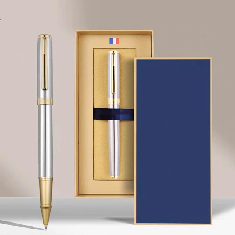 Wholesale Customizable Logo High-Grade Business Conference Gift Metal Heavy Handle Signing Pen