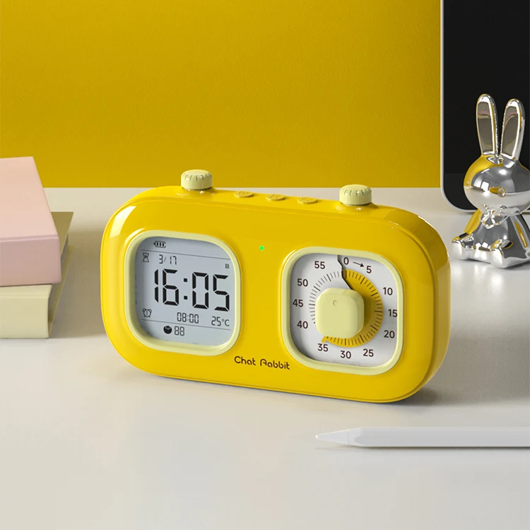 Цифровые визуальные часы с переключателем обратного отсчета Детский Электрический томатный стол 60 минут электронный таймер для детей