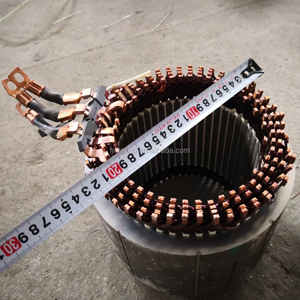 Статор с мотором для демонтажа стиральной машины