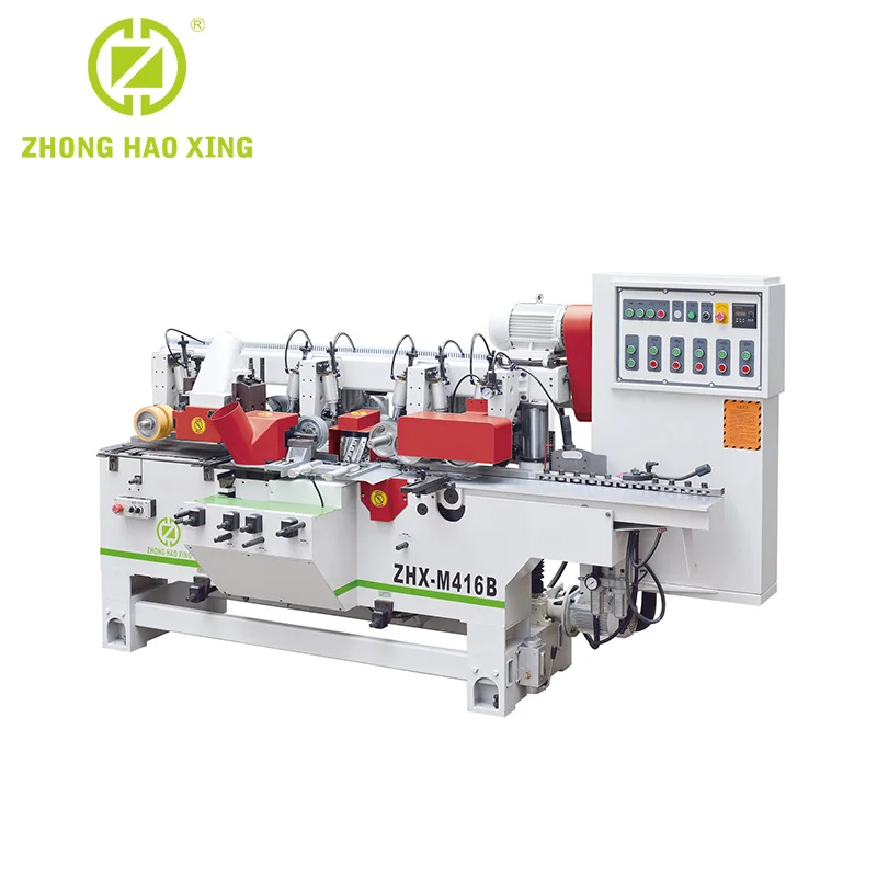 Wood moulding machine 4 head planer four side moulder