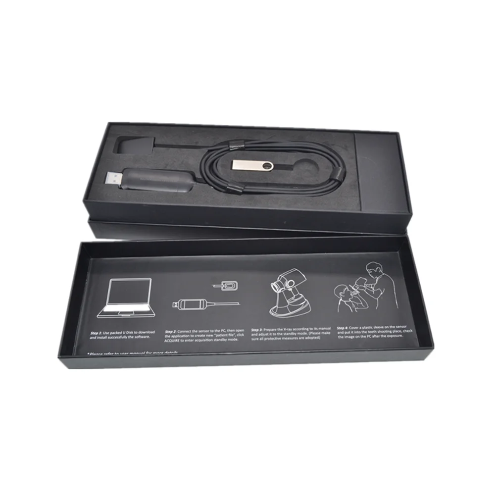 Полный медицинский стоматологический портативный цифровой RVG беспроводной рентгеновский датчик с 3 размерами