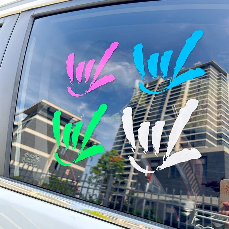 Custom Brand Logo Printing Waterproof UV Resistant Vehicle Car Decals Die Cut Window Vinyl Transfer Outdoor Bumper Car Stickers