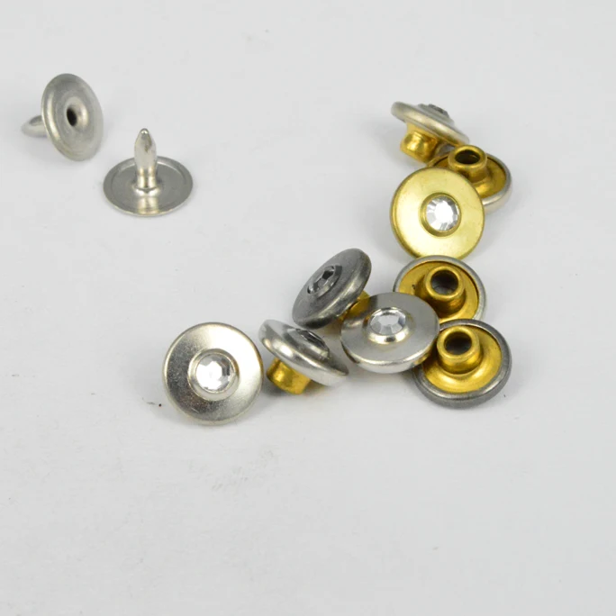 New custom decorative Jeans logo Rivets for jeans shoes