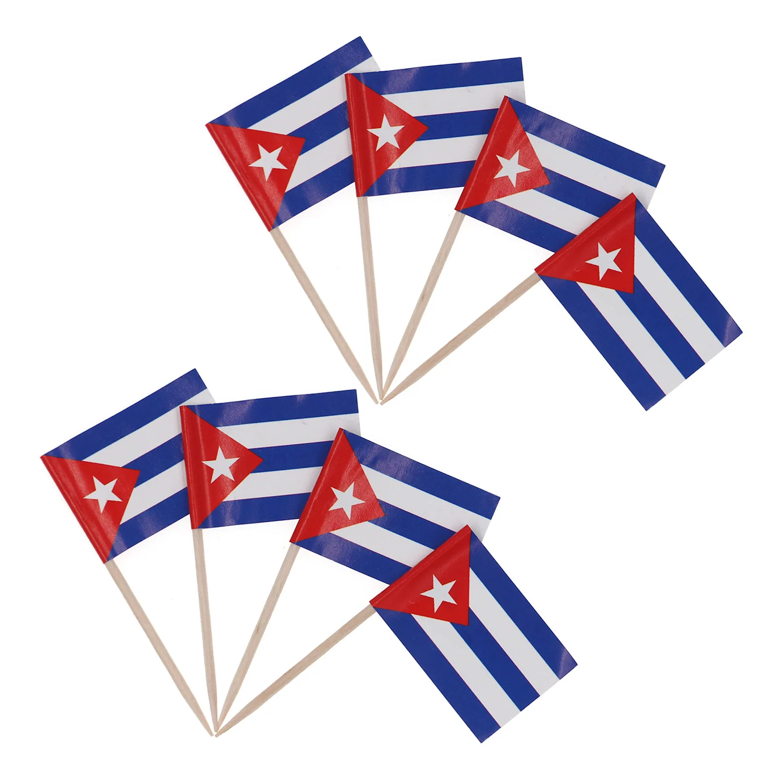 custom Cuban flag toothpick flag