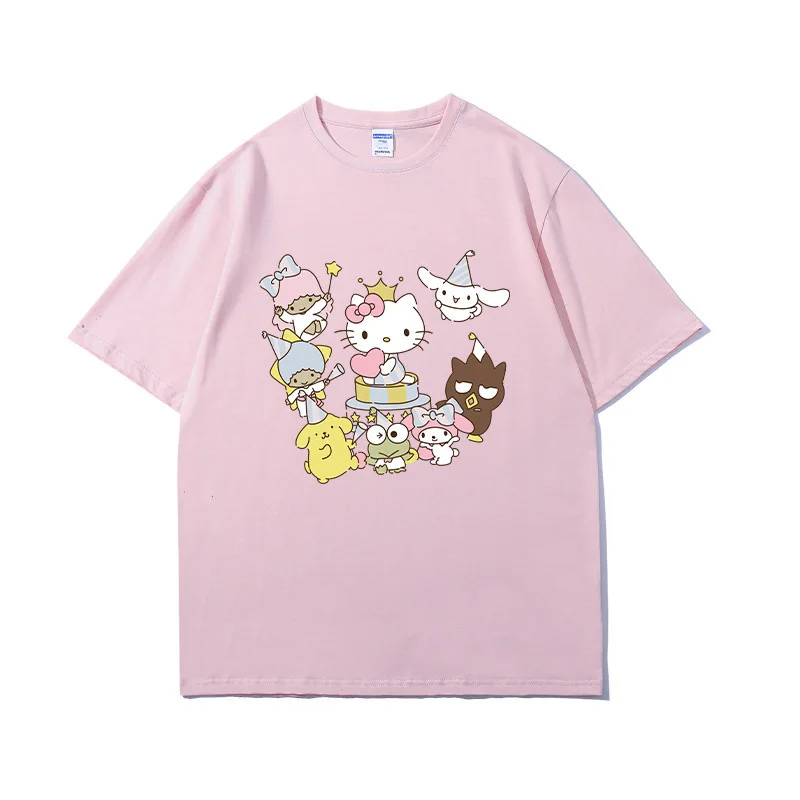 top ranking products 2024 electronic commerce T Shirt Kawaii Summer Clothes For Women Y2k Girls Anime Female Clothing Tops