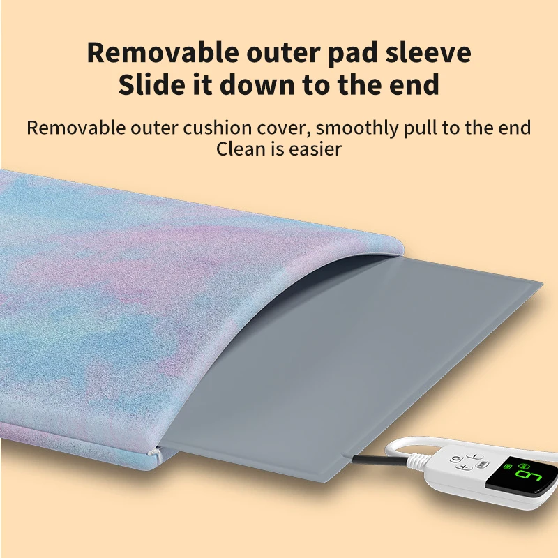 New Popular	Durable	pet Heating Pad  Pet Thermal Mat Dog Self Warming Hot Pad Mat  Adjustable Electric Throw Blanket