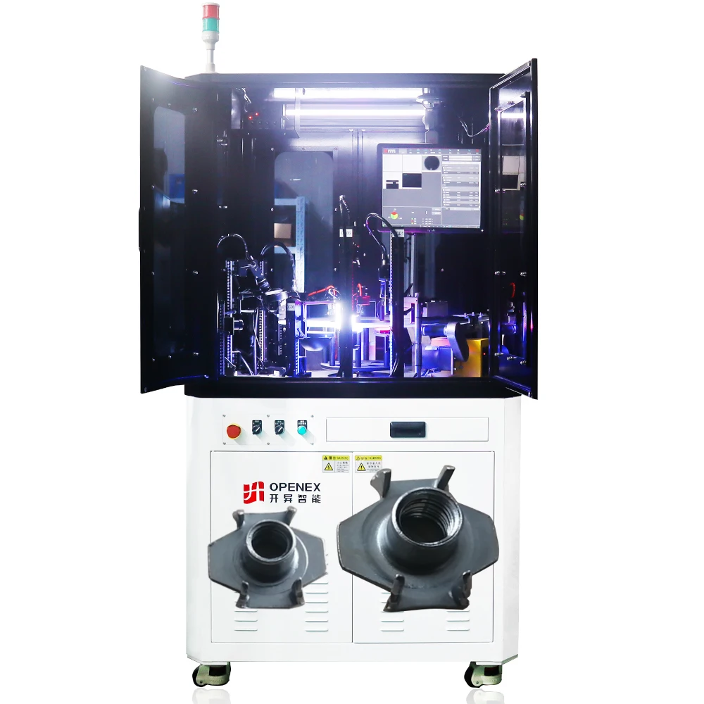 Pronged T-Nut Visual Defect Dimensional Measurement Automated Optical Inspection Sorting Machine