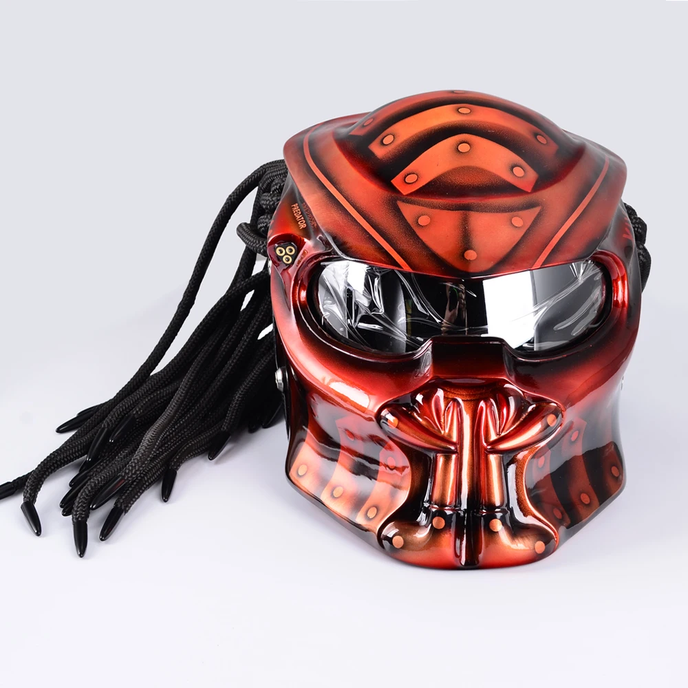 SLKE Available ABS Full Face Predator Helmets Motorbike Motorcycle Motor Monster Halloween Aline Helmet