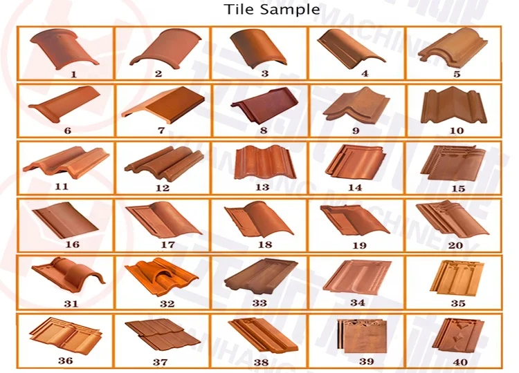 Automatic hydraulic roof tile press making machine price