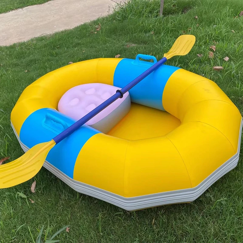 PVC double seat inflatable boat fishing boat thickened inflatable kayak raft travel outdoor surfboardHot sale products