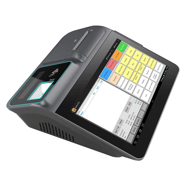 MHT-D1 Touch 11.6 inch all in one touch screen pos terminal with in-built printer restaurant pos terminal