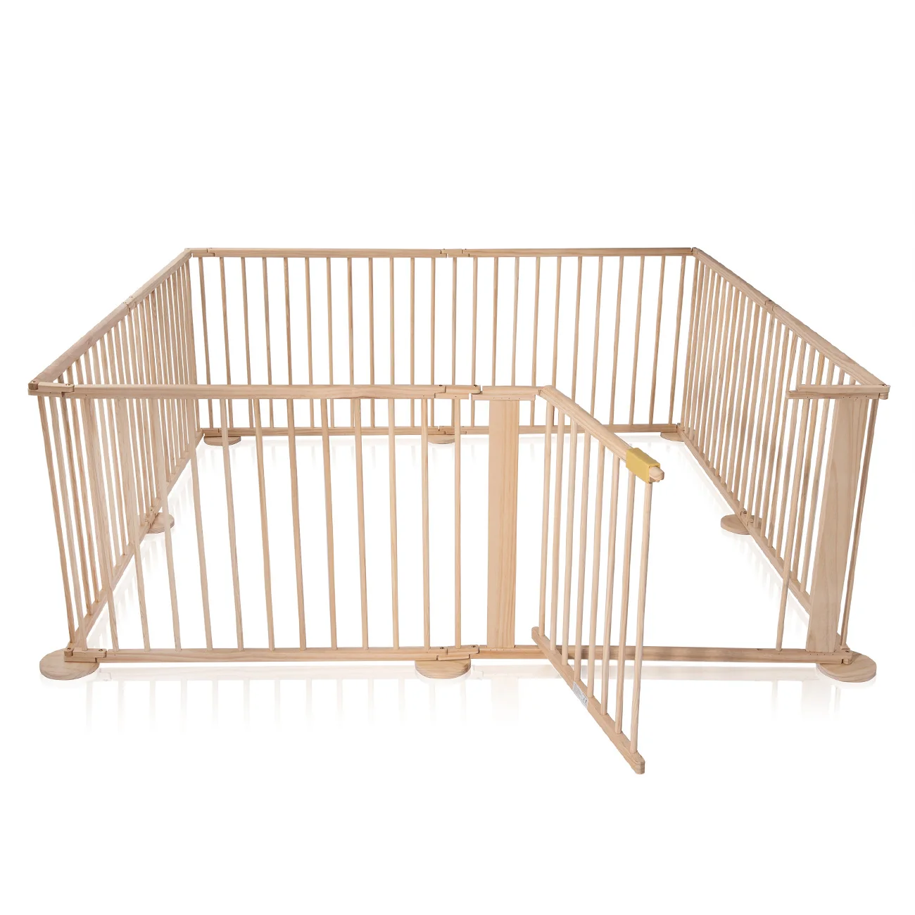 Child Pet Foldable Consisting of 8 Panel Playpen Individually Malleable Wooden Playpen for dogs cats Play Pen