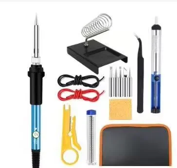 Switch Control 60W Electric Soldering Iron Kit American Standard 110V Battery Powered Soldering Iron Set