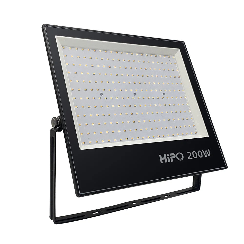HIPO lighting  Most powerful 200w 5700k Waterproof AC180-240V Aluminum Body Led Flood Light Lodine-tungsten Lamp