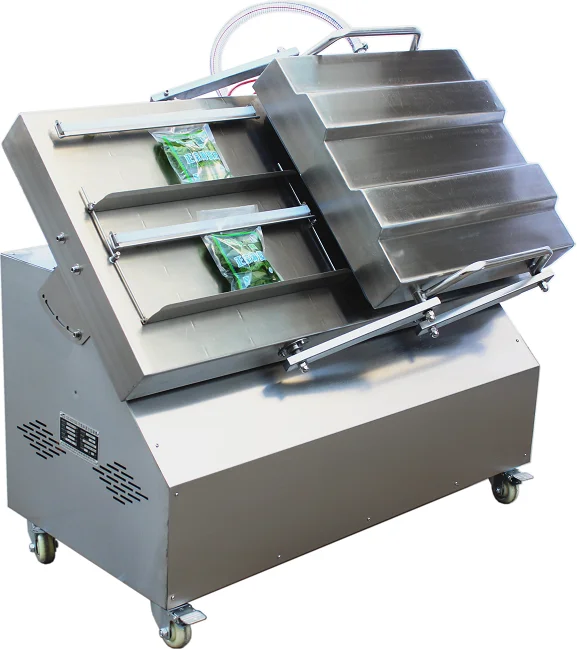 двойной камерой кирпича формы вакуумной упаковки машины вакуумный уплотнитель для дрожжевой муки порошок