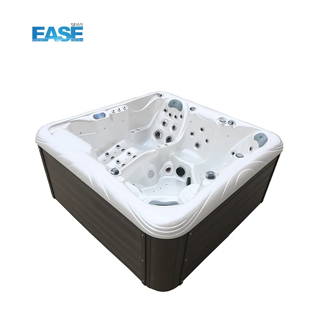 M-520D Hot Selling Aristech Acrylic 6 Person Freestanding Bathtub with Massage Function For Hot Tub Spa