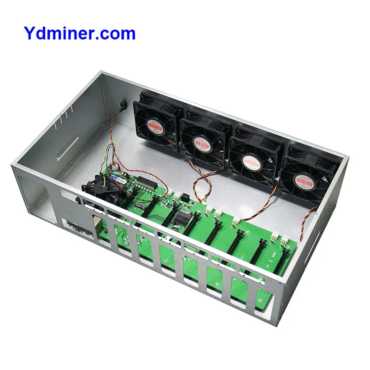 8 графических процессоров eth coins mining gpu mining case с power sdd