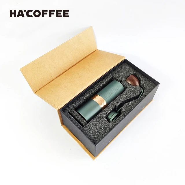 Coffee Grinder Manual Maker Burr Mill Stainless Steel Premium Ceramic