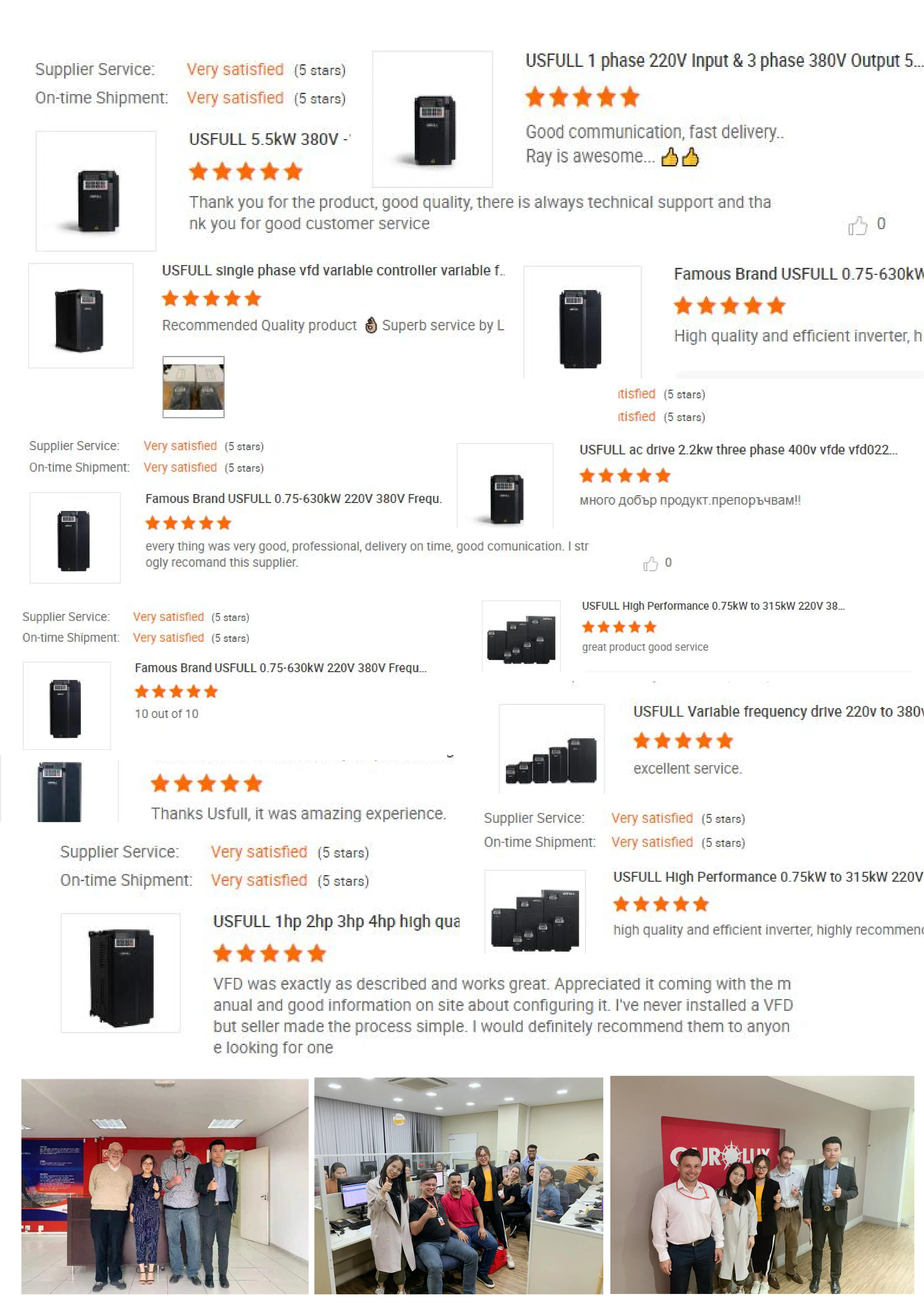 USFULL high frequency converter 60hz 50hz  oil pump drive 220v 380v converter