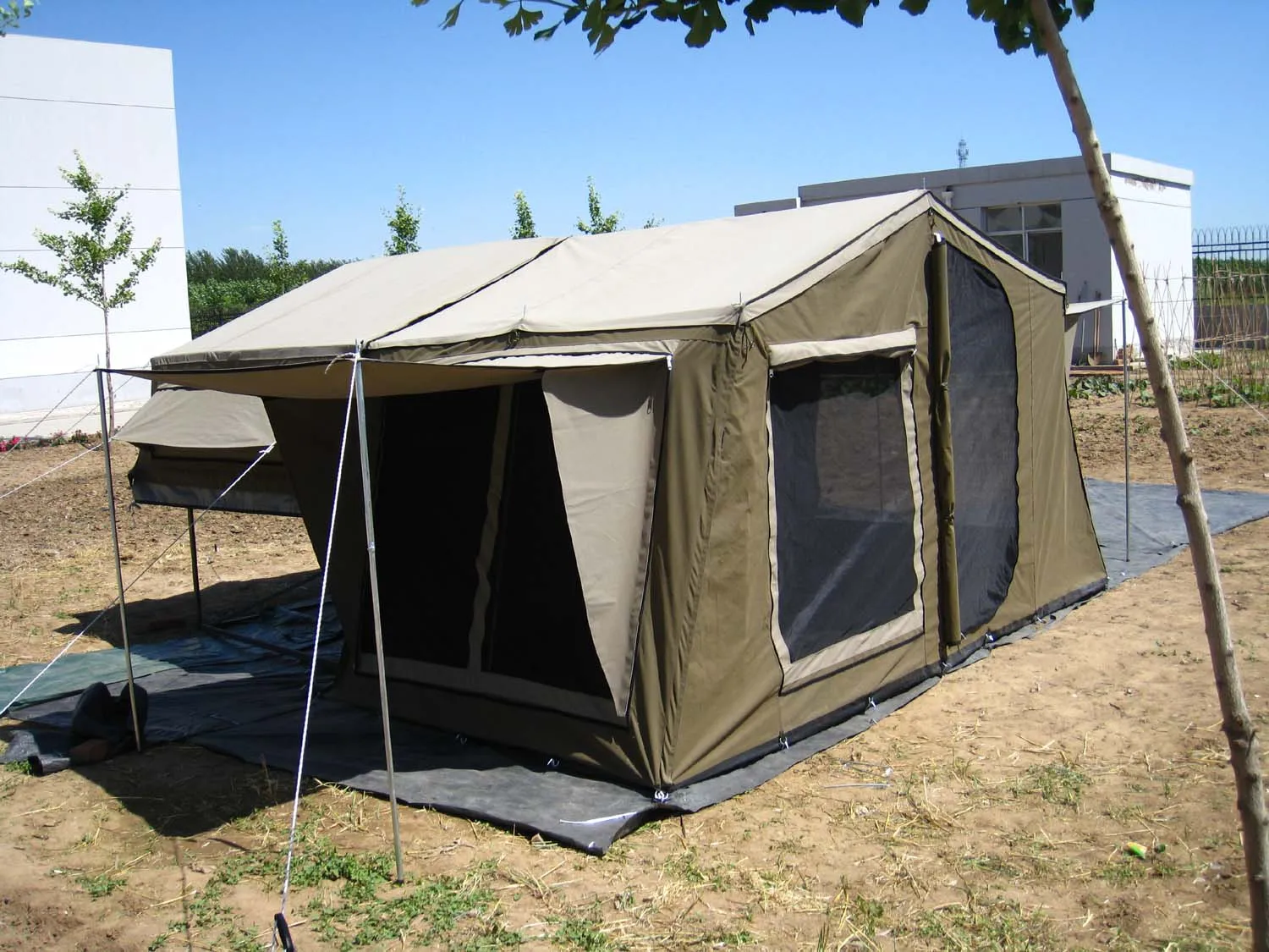 Good quality travel conventional mini portable trailer tent