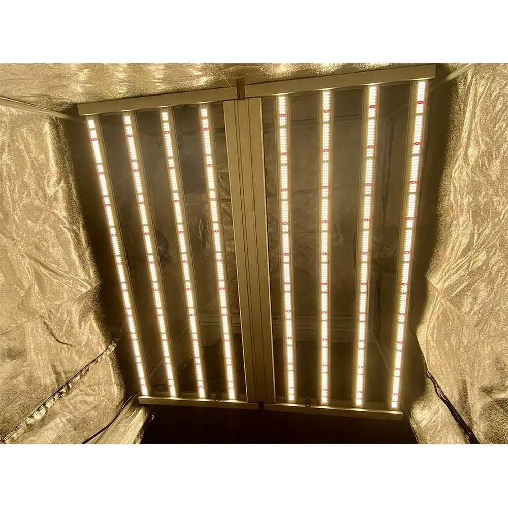 ETL Listed Indoor 720W 880w 1000w Herbs Plants Greenhouse Hydroponic Growing System LED Grow Light