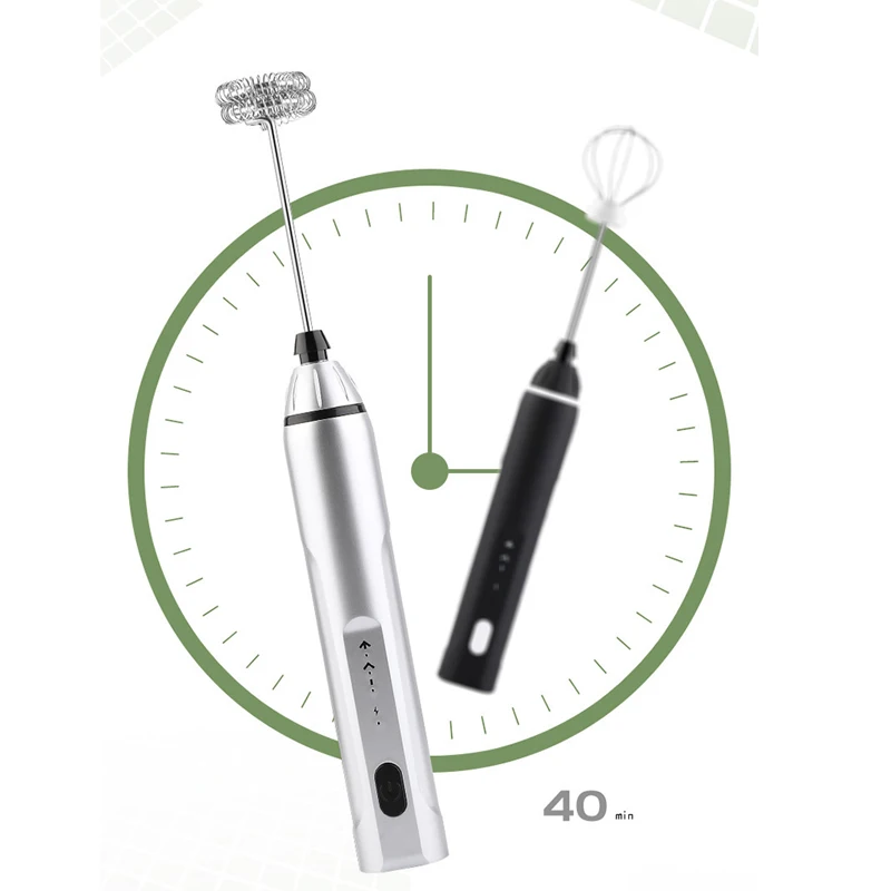 Горячая продажа ручной Электрический мини миксер и кофе молочный нагреватель Электрический из нержавеющей стали молокоотсос