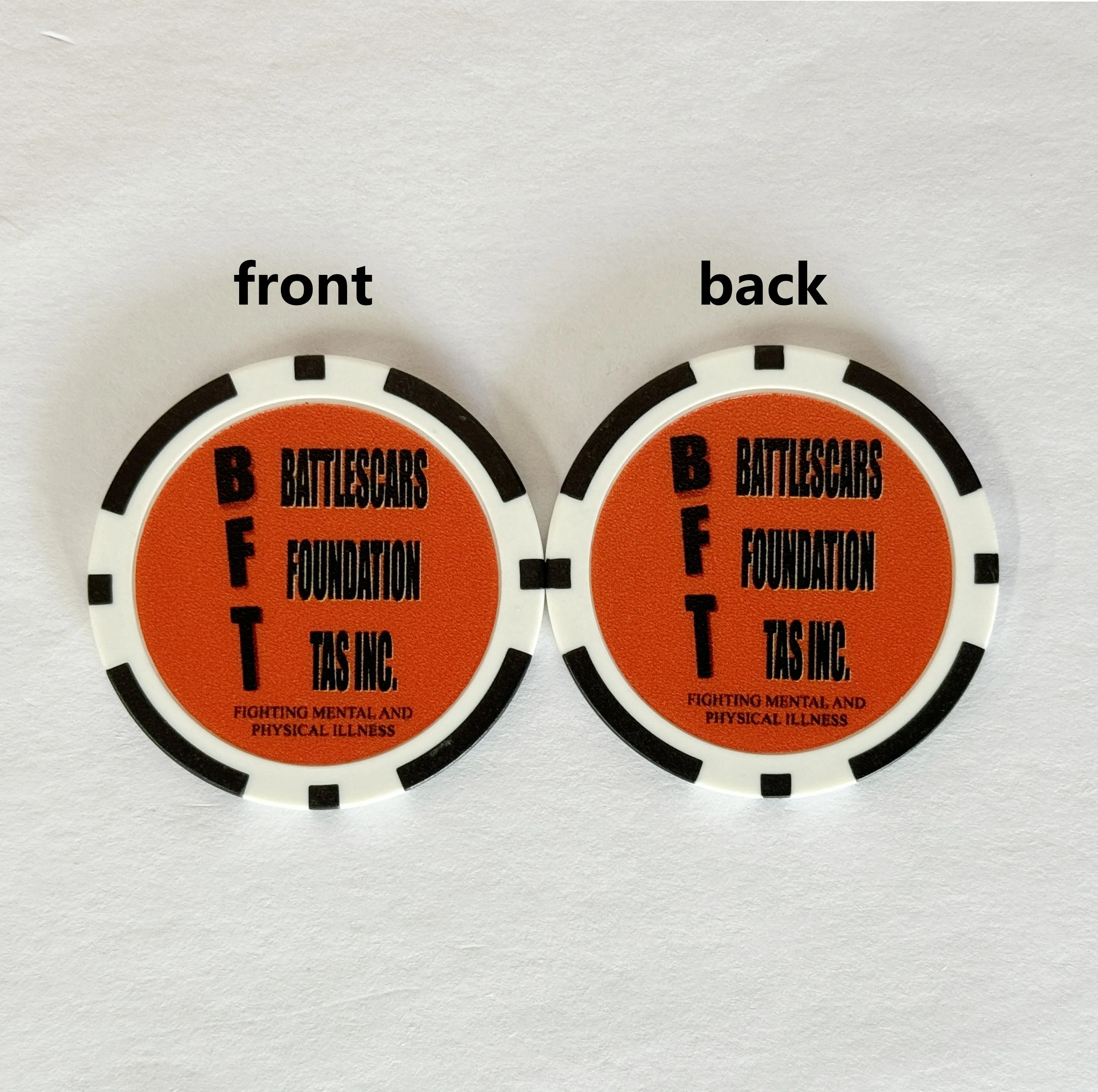 Wholesale Sublimation Custom Golf Poker Coin Chips Casino Personalized Design Logo High Quality Poker Chip