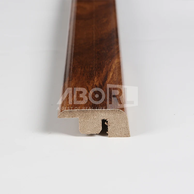 Decorative wood MDF primed skirting trim baseboard moulding