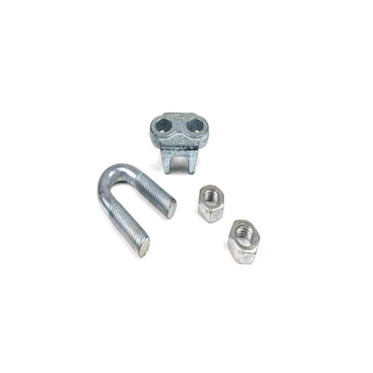 Wholesale 3mm - 26mm Rigging Hardware Galvanized Stainless Steel Din 741 Wire Rope Clip Cable Clamp