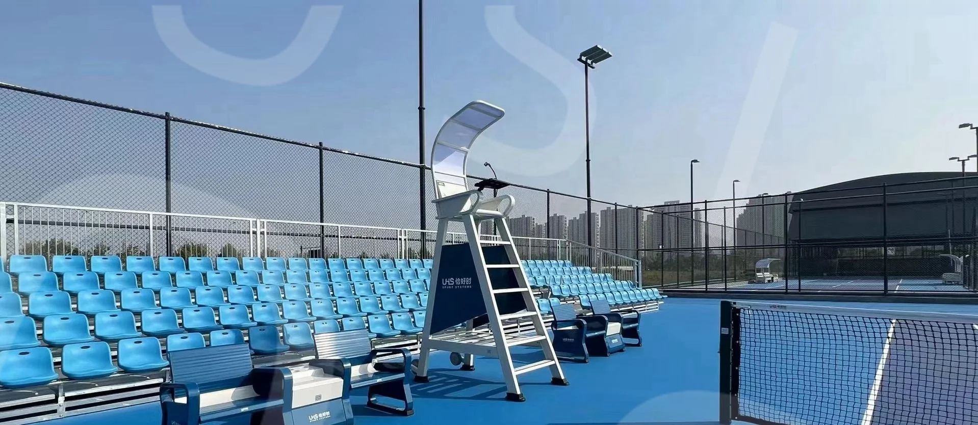 Osi Outdoor Tennis Court Play Tennis Sports Playground Q235 Steel Mesh