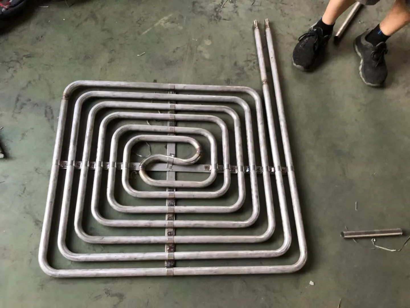 Copper plated stainless steel Serpentine Coils