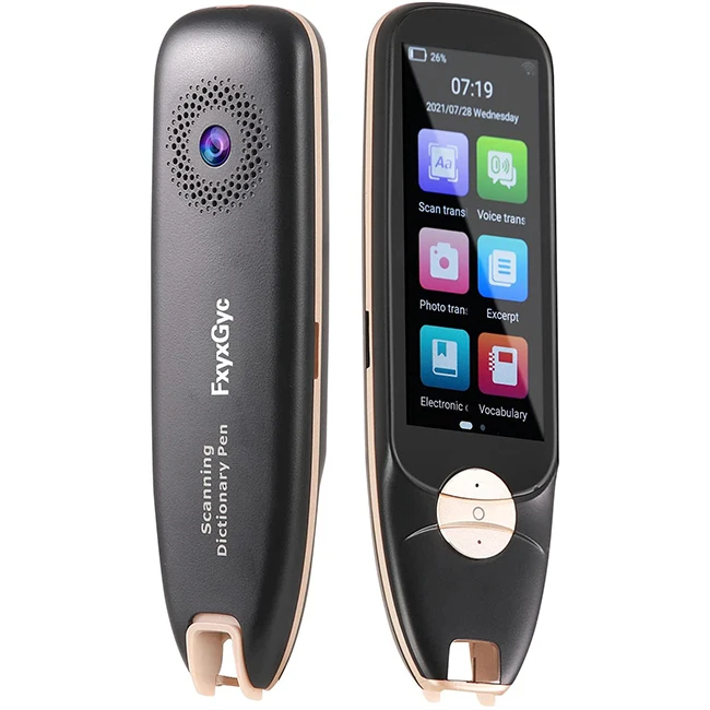 Хит продаж 2021, портативный многоязычный сканер, ручка-переводчик в словаре, умная быстрая и удобная ручка для перевода, удобная ручка для перевода