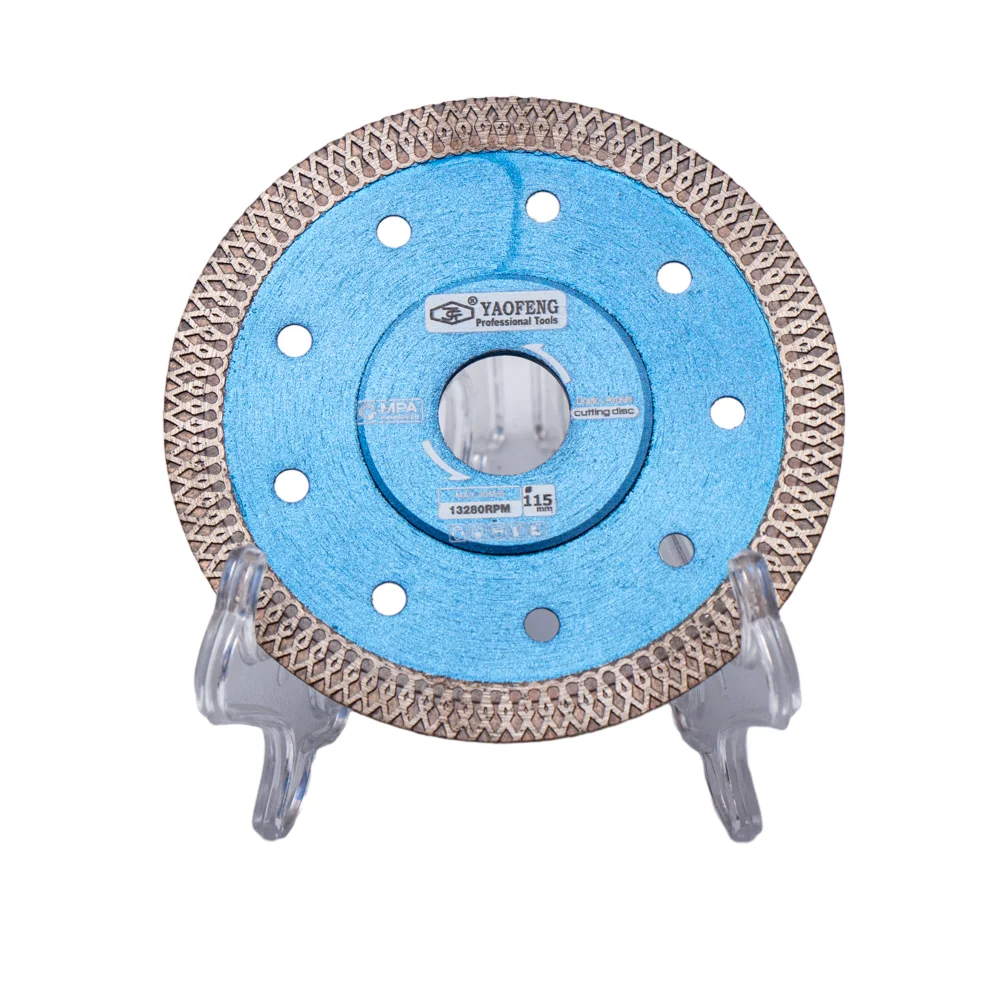 OEM ODM Turbo X Mesh ultra thin diamond saw blade tiles porcelain ceramic cutting disc