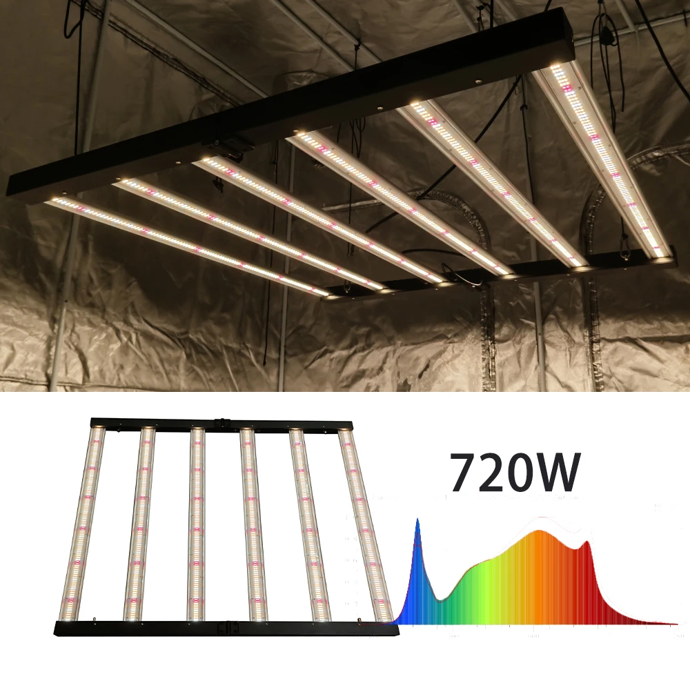 MAKSDEP Wholesale Indoor 720W Full Spectrum Foldable Led Cultivation Hydroponic Lighting Systems Lm301H Grow Light
