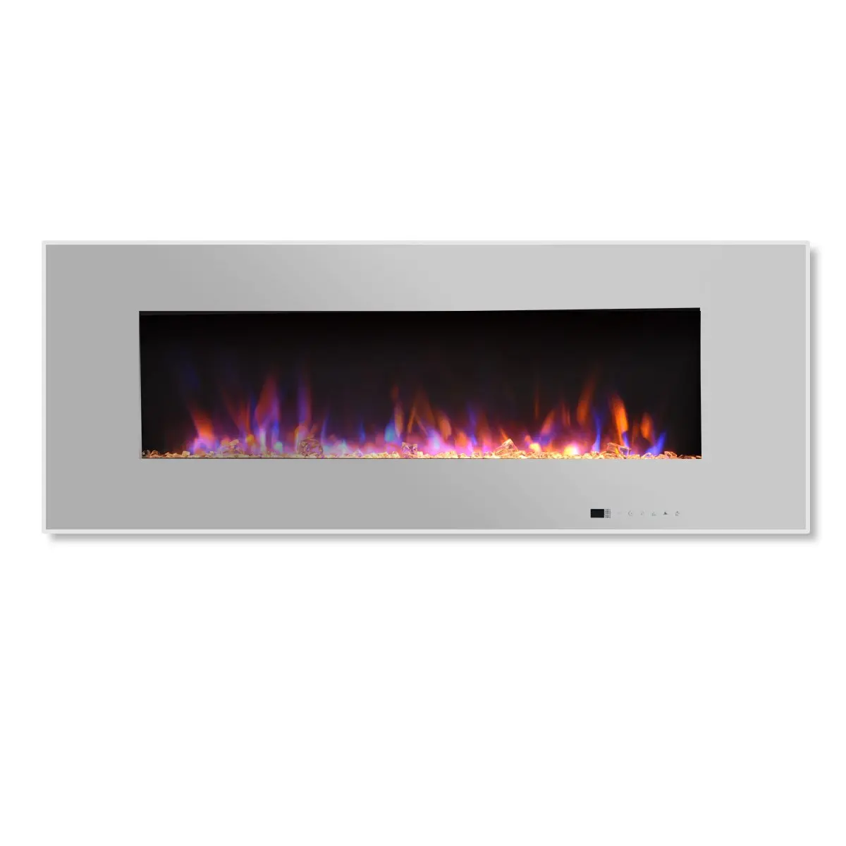 High quality simulated flame fireplace custom wall-mounted fireplace