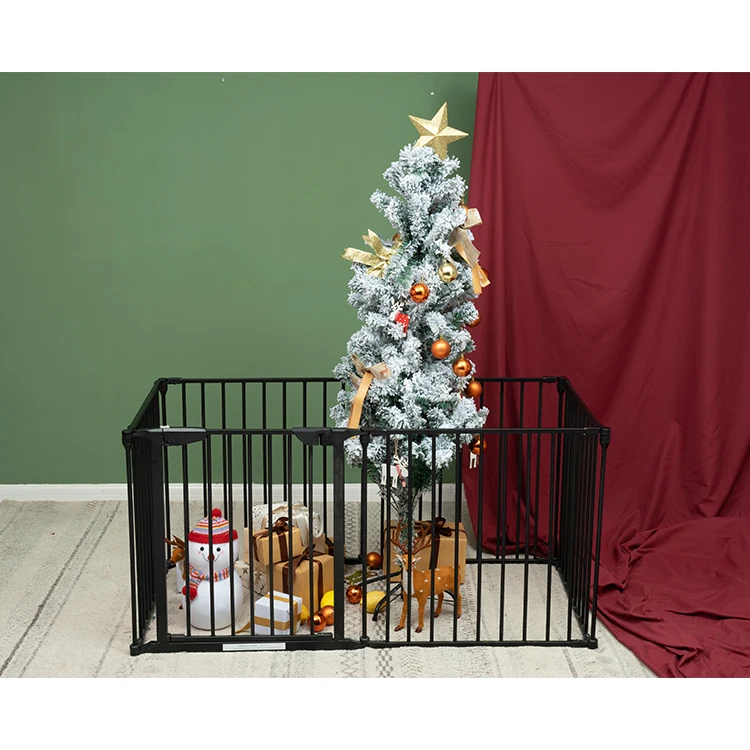 Wholesale metal kids playpens dog playpen fence indoor