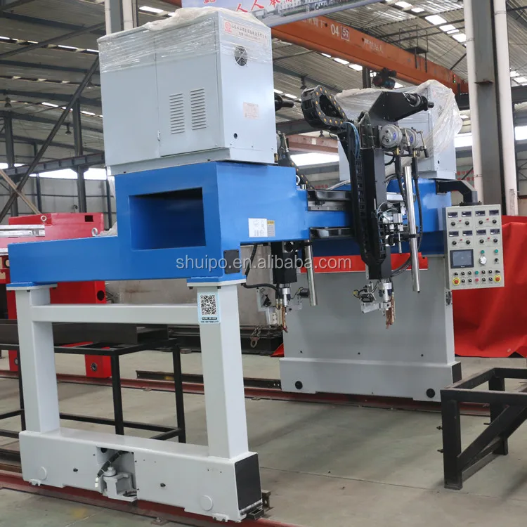 Semi-trailer longitudinal beam/structural carbon steel beam profile H iron beam submerged arc welding machine