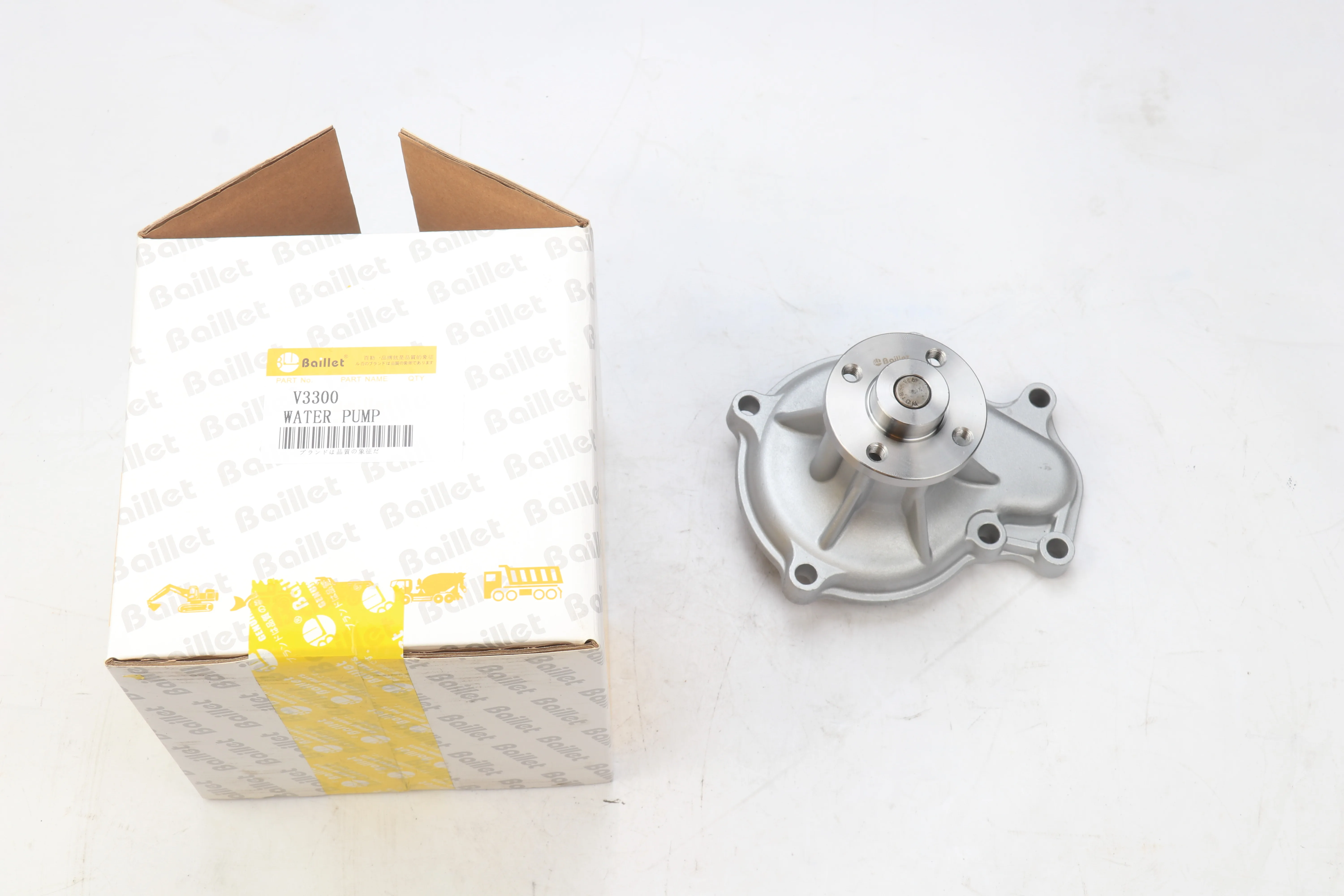 Excavator Spare Parts V3300 V3800 1C010-73032 1C010-73030 Water Pump for For Kubota Engine cooling system parts