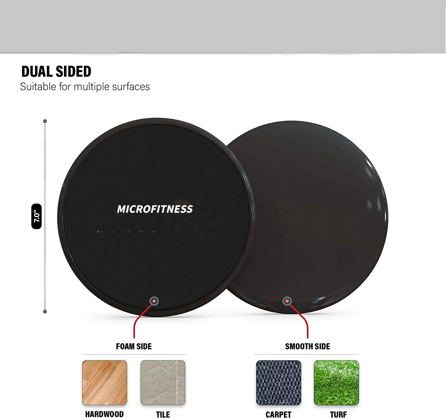 Hot Selling Core Sliders Gliding Discs elastic Resistance Band hip Bands