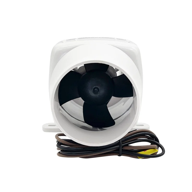 SAILINGFLO Small 3' 12V DC In-line Air Blower Fan For Engine Compartment Galley